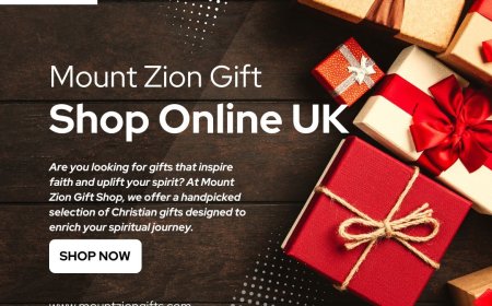 Explore Faith-Inspired Finds at Mount Zion Gift Shop Online UK