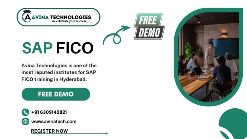 SAP FICO Training In Hyderabad