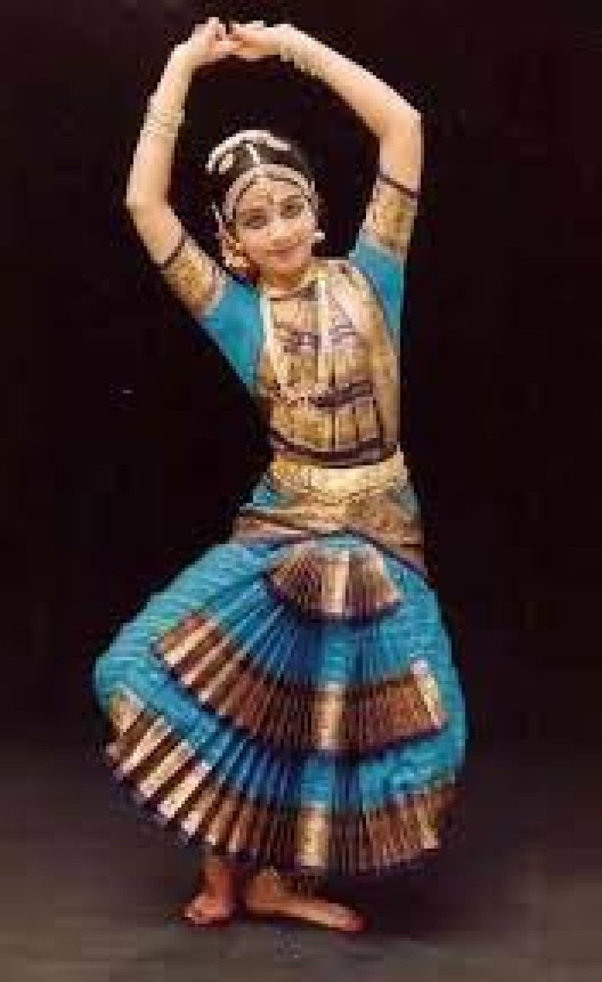 Pure silk Bharatanatyam costume