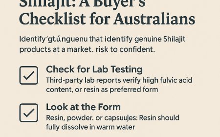 How to Spot Authentic Shilajit: A Buyer’s Checklist for Australians