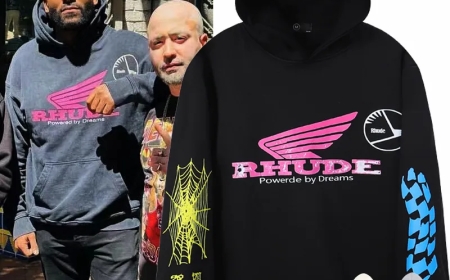 Rhude Clothing: The Intersection of Luxury and Streetwear with the Iconic Rhude Hoodie