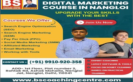 Digital Marketing Coaching Near Me: Learn SEO, Social Media & More at BS Coaching Centre