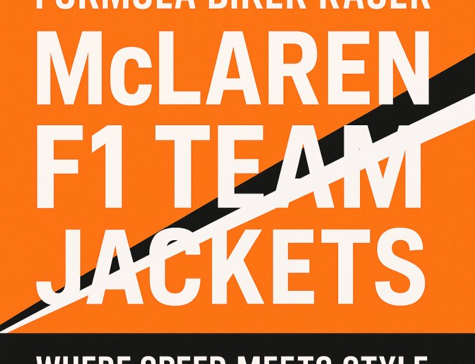 McLaren Jacket: Uniting Motorsport Legacy with Streetwear Sophistication